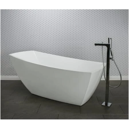 Jacuzzi Stella 67" Soaking Freestanding Bathtub with Reversible Drain 7 Jacuzzi Stella 67" Soaking Freestanding Bathtub with Reversible Drain - Image 5