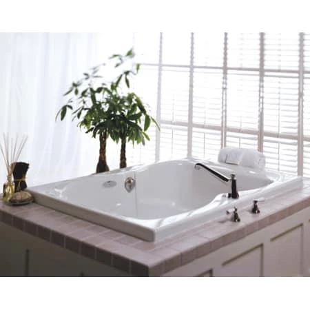 Jacuzzi 72" x 42" Mito Drop In Soaking Bathtub with Center Drain 5 Jacuzzi 72" x 42" Mito Drop In Soaking Bathtub with Center Drain - Image 3
