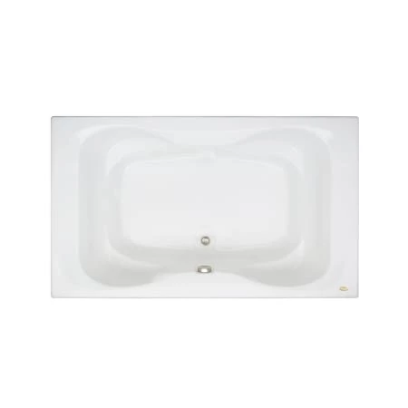 Jacuzzi 72" x 42" Mito Drop In Soaking Bathtub with Center Drain 4 Jacuzzi 72" x 42" Mito Drop In Soaking Bathtub with Center Drain - Image 2